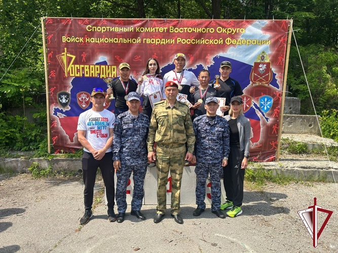 Якутские росгвардейцы приняли участие в чемпионате Восточного округа Росгвардии по служебному биатлону