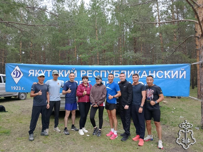Сборная Росгвардии заняла призовое место в легкоатлетическом кроссе в Якутии