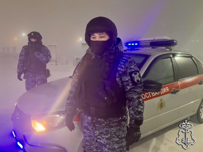 Росгвардия обеспечила безопасность проведения Ёлки Главы Якутии 