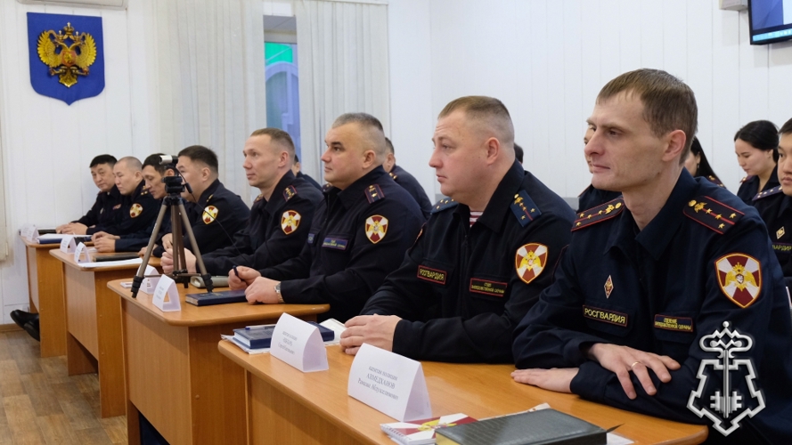В Якутске проводится семинар-совещание с начальниками подразделений вневедомственной охраны Росгвардии