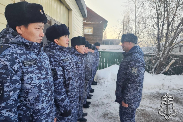 Состоялась рабочая поездка руководства тероргана Росгвардии в Вилюйский и Нюрбинский районы 