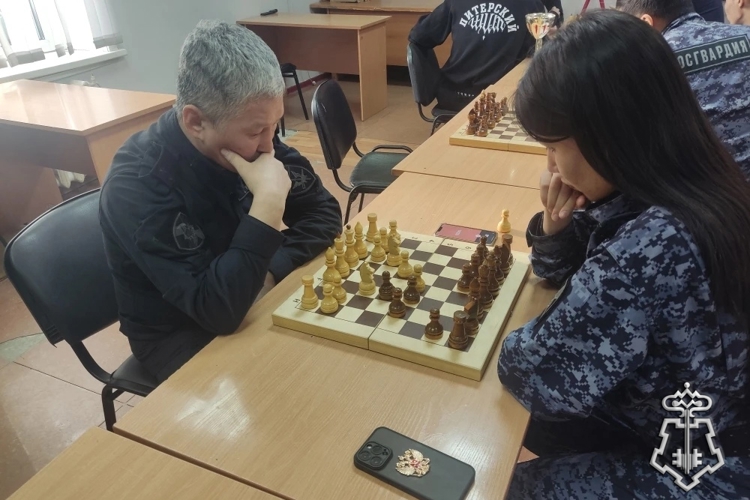 Росгвардейцы в Якутске сразились на чемпионате по шахматам 