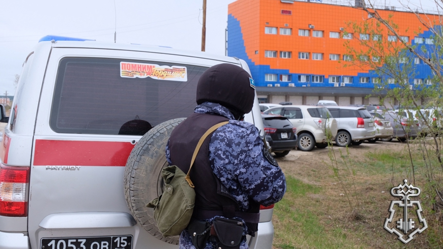 На базе Якутской ГРЭС-1 прошло тактико-специальное занятие Росгвардии