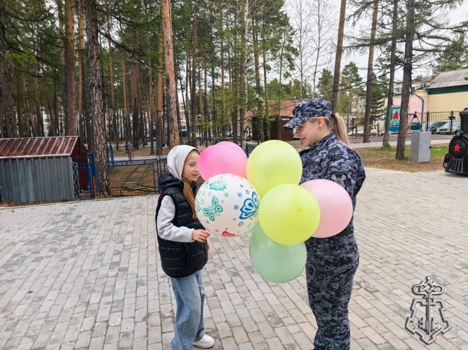 Вневедомственная охрана в Якутии поддержала акцию «Росгвардия на страже детства»