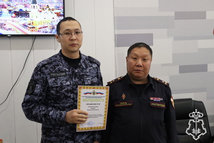 В Якутии отметили 74-ю годовщину образования вневедомственной охраны